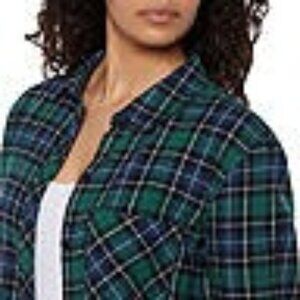 Gap‎ Women's Relaxed Fit Flannel Shirts/Top SM NWT